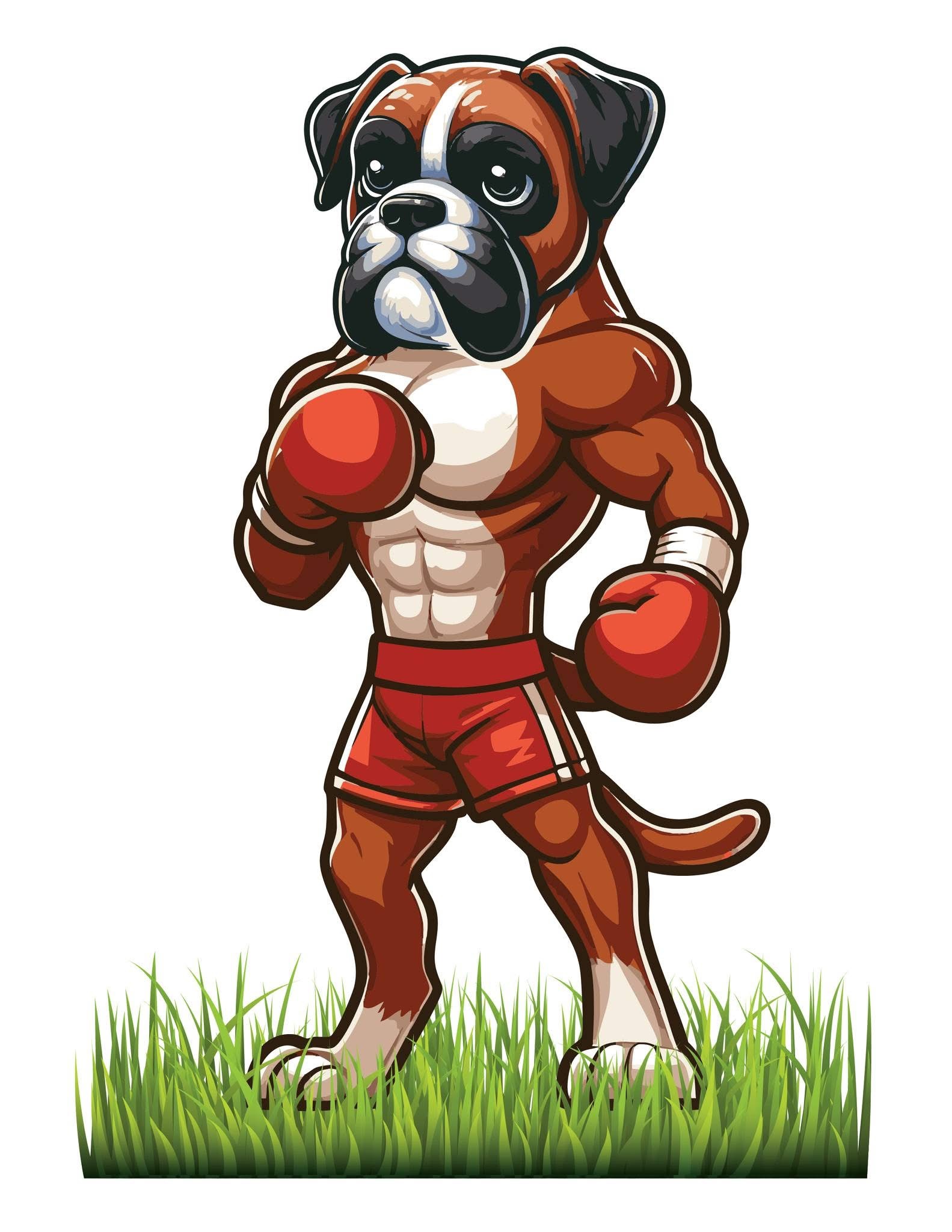 Boxer Mascot
